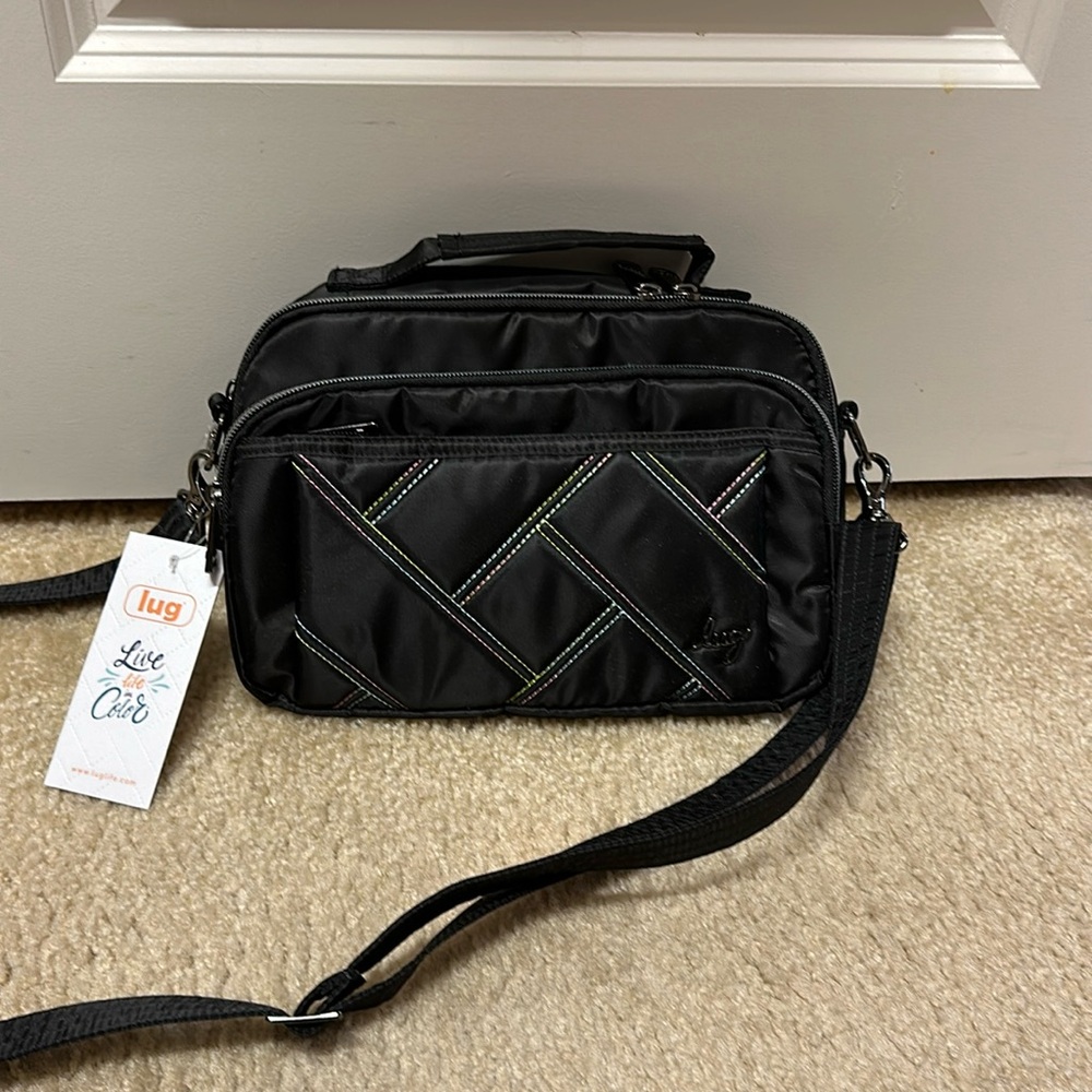 Lug crossbody bag